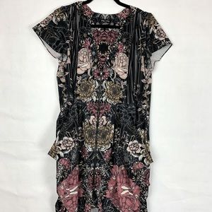 City Chic Floral dress with pockets Size 16